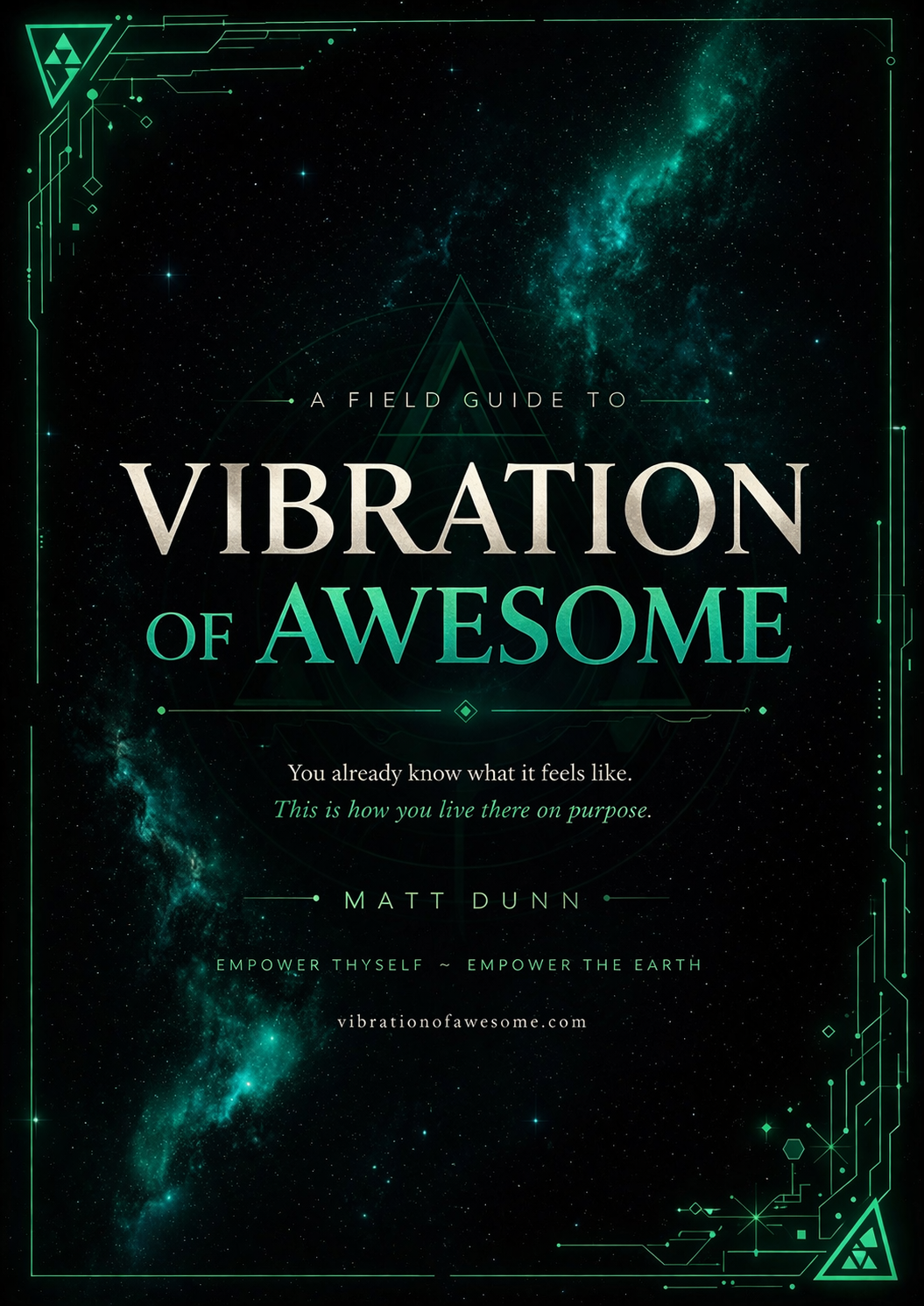 Cover of A Field Guide to Vibration of Awesome by Matt Dunn