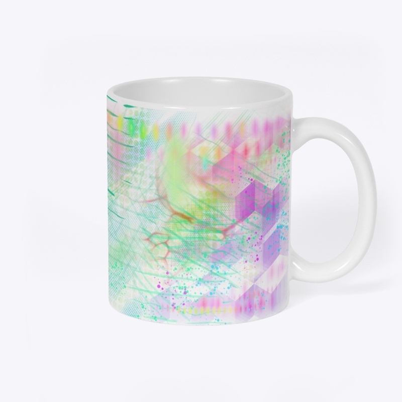 Abstratocaster White Mug